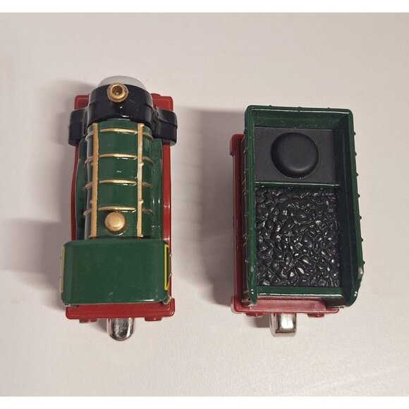 Thomas & Friends Diecast Emily Engine Tender Train Non Motorized Cars Green Red - Picture 6 of 8